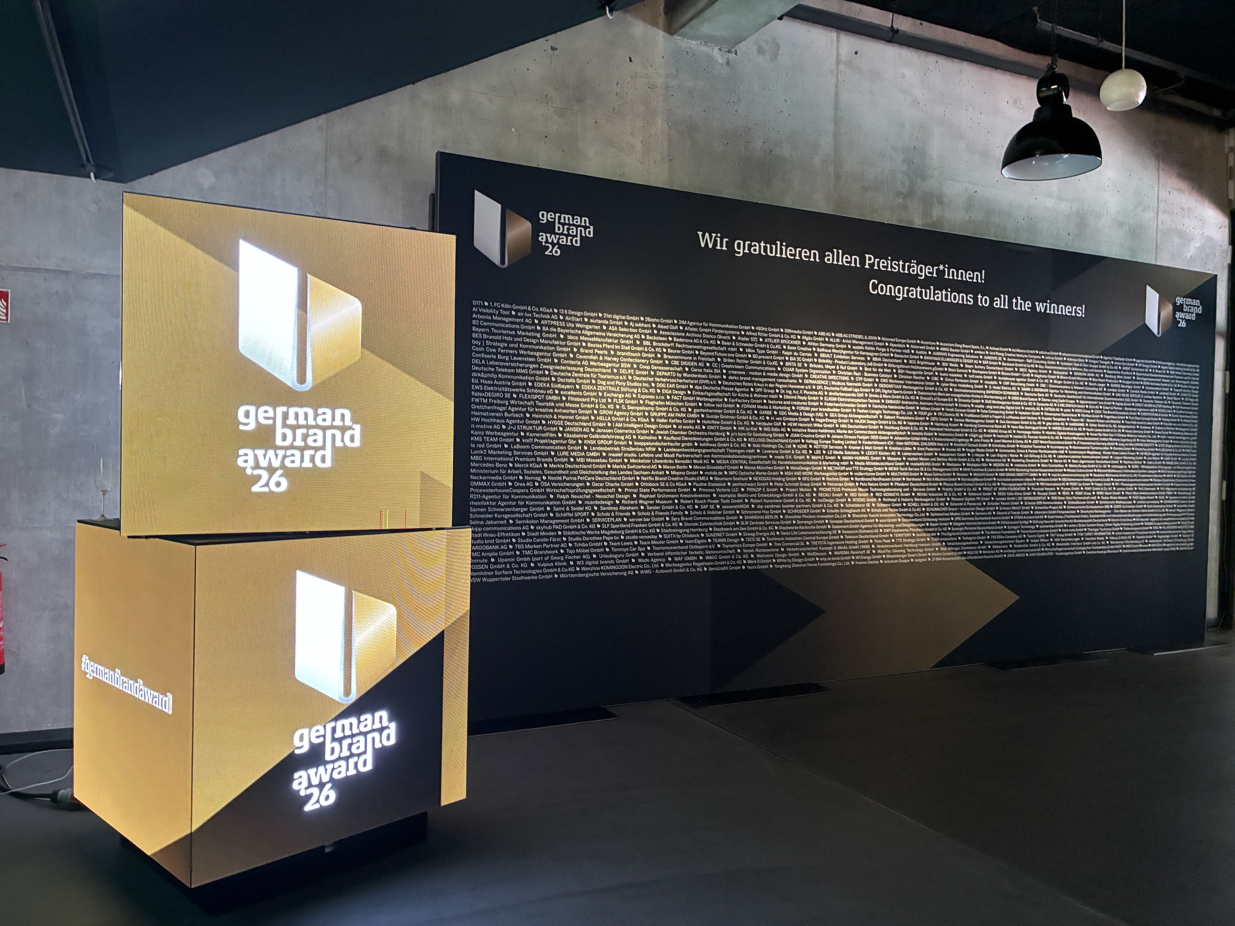 German Brand Award Stage